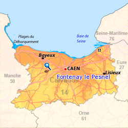 Plan de situation de la commune